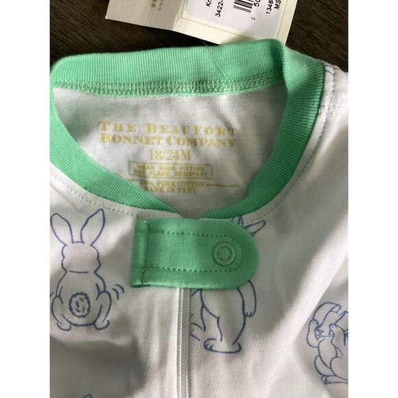 TBBC KNOX'S NIGHT NIGHT - BOARDWALK BUNNY w/ GRACE BAY GREEN - Picture 4 of 5